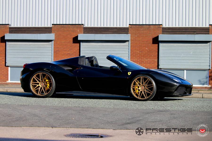  Ferrari 488 Spider on Vossen Wheels (VPS-314) 2016 года  (фото 22 из 25)